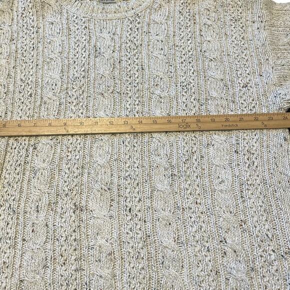 Van Hausen 417 Vintage Wool Blend Chunky Knit Fisherman Sweater Sz XL - Picture 5 of 8